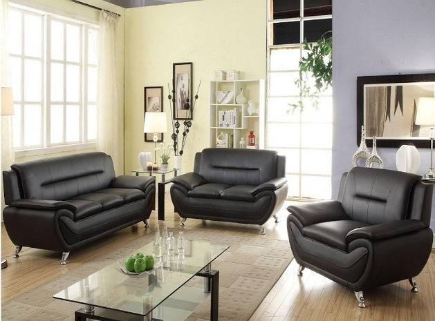 Ensemble Sofa 3 Pièces – Cuir - Plusieurs couleurs disponibles
