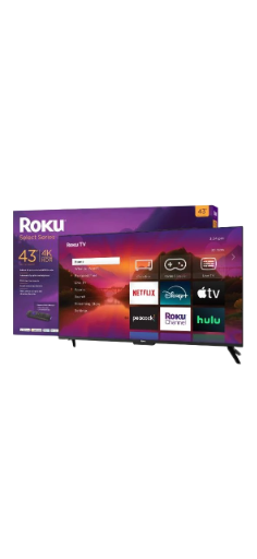 TCL Roku 43’’ HD Smart TV