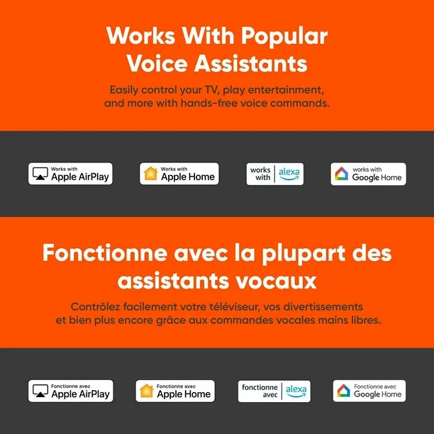 ONN Roku TV – Full HD / 4K Smart TV – 40’’ à 75’’