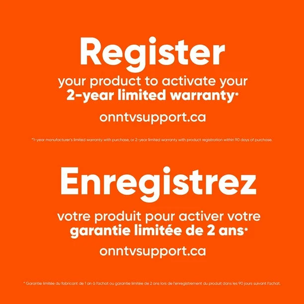 ONN Roku TV – Full HD / 4K Smart TV – 40’’ à 75’’