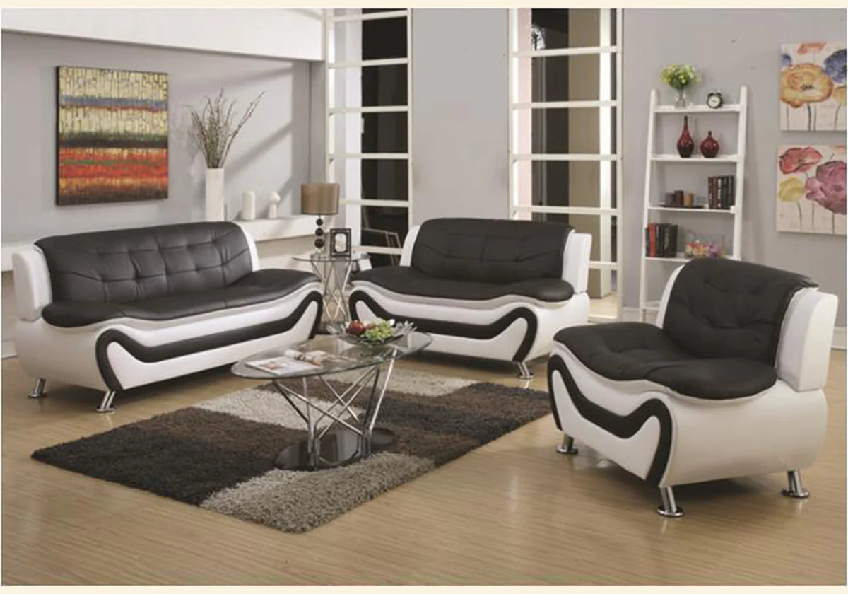 Ensemble Sofa 3 Pièces – Cuir - Plusieurs couleurs disponibles